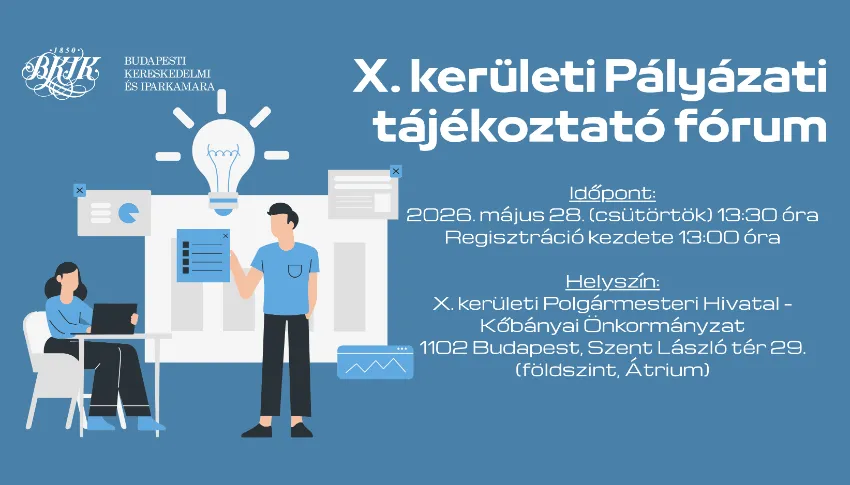 X. kerületi Pályázati tájékoztató fórum