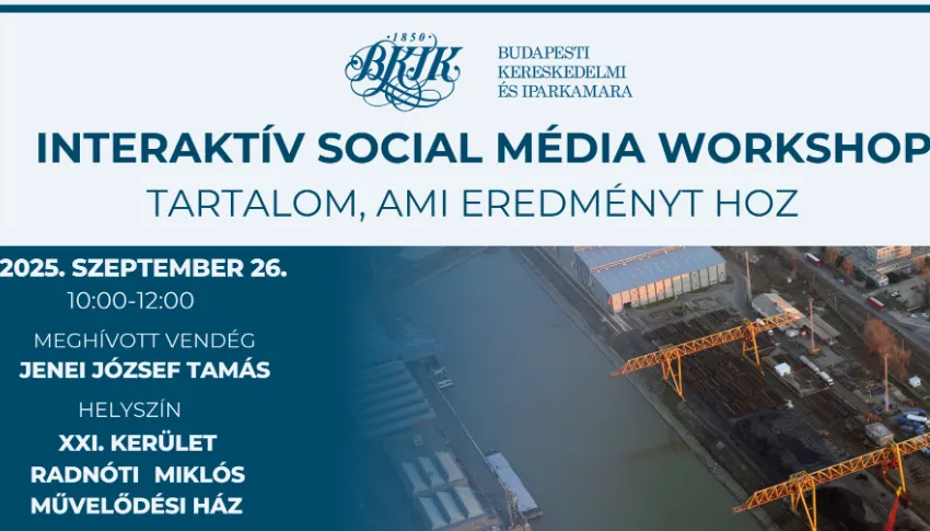 Interaktív social média workshop – Tartalom, ami eredményt hoz