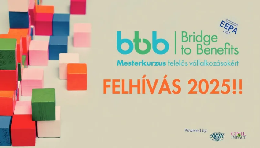 Online infonap a a BRIDGE TO BENEFITS Mesterkurzusról