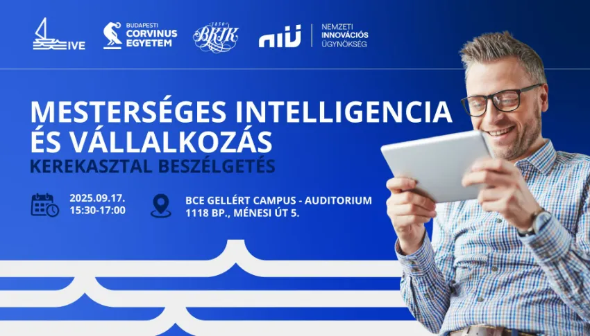 Spin-off Klub - "Mesterséges intelligencia és vállalkozás" kerekasztal