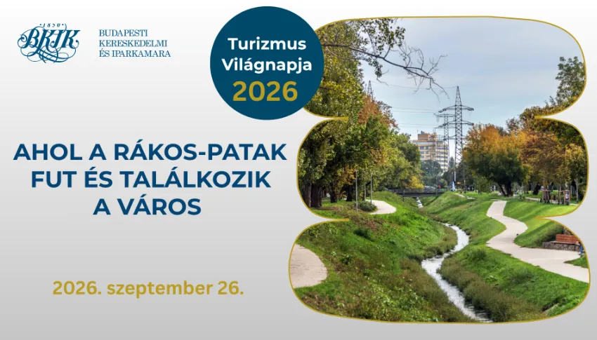 Turizmus Világnapja 2026 - Ahol a Rákos-patak fut és találkozik a város