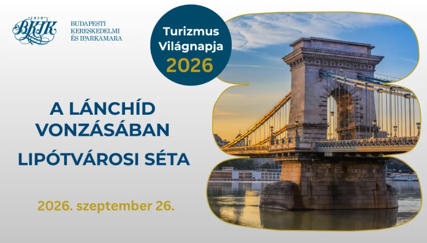 Turizmus Világnapja 2026 - A Lánchíd vonzásában - lipótvárosi séta     