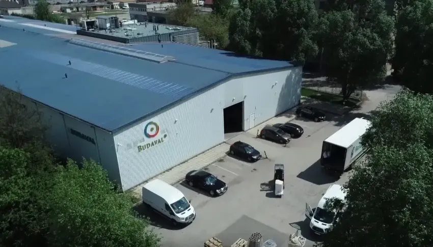 A Budaval Papírfeldolgozó Zrt. Budafokon 