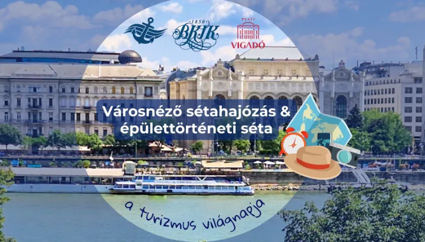 Városnéző hajóúton a Dunán és a Pesti Vigadót felfedezése egy exkluzív épületlátogatás keretében 2. turnus