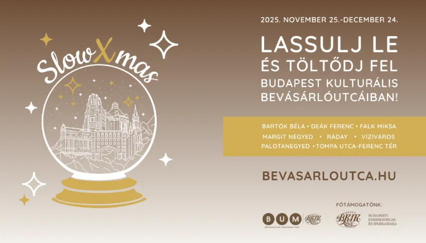 SlowXmas 2025 – Lassulj le és töltődj fel Velünk! adventi programsorozat megnyitó