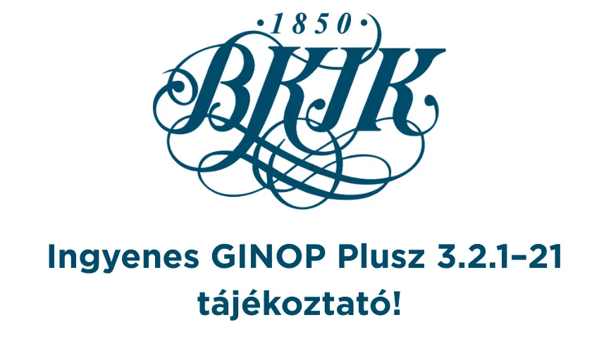 A meghosszabbított GINOP Plusz 3.2.1-21 pályázatról szóló személyes és online tájékoztató