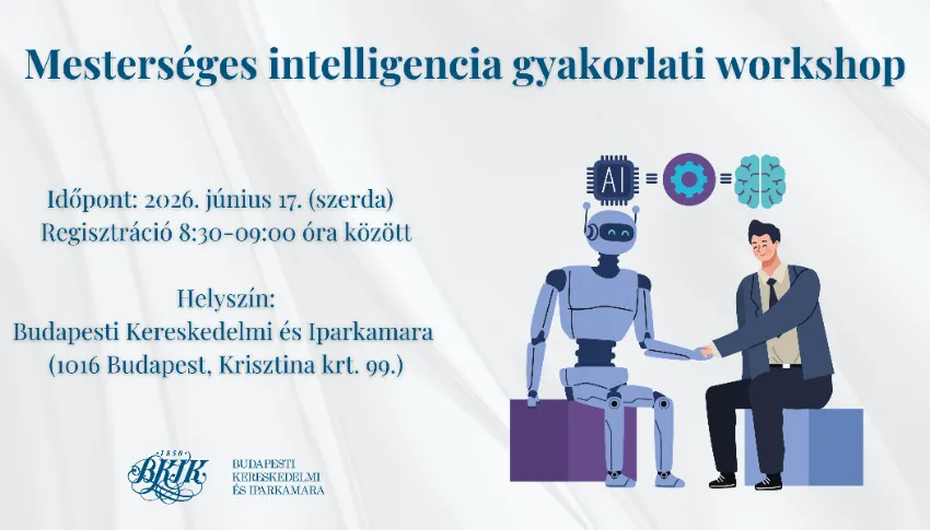 Mesterséges intelligencia gyakorlati workshop 06.17