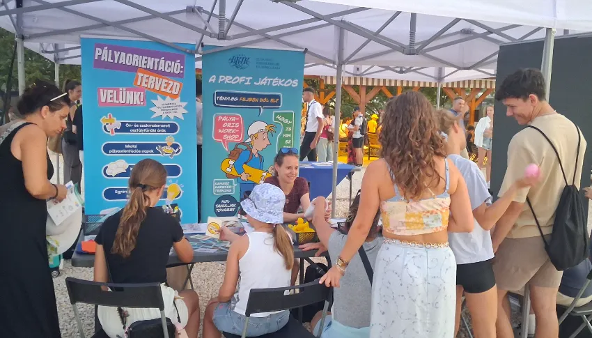 BKIK pályaorientáció a Reptér Éjszakáján is!