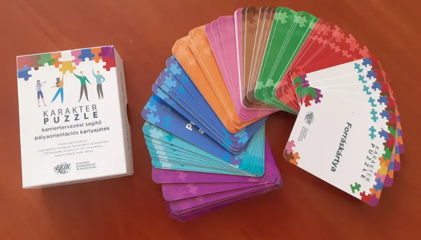 Játékos innováció a BKIK Szakképzés pályaorientációs munkájában: Karakter puzzle