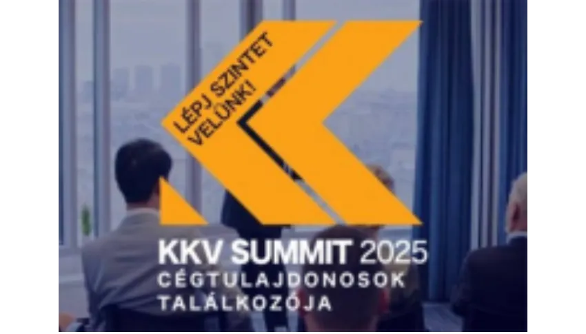 Balog Ádám MKIK alelnök tart előadást a KKV SUMMIT 2025-ön
