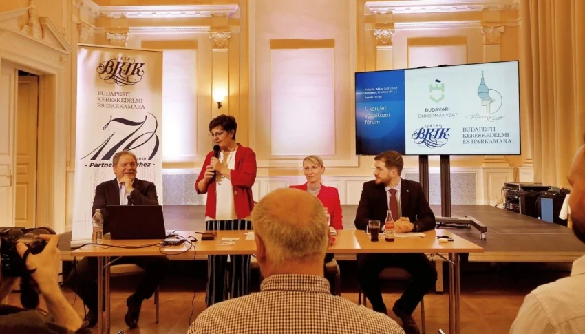 Beszámoló az I. kerületi vállalkozói fórumról