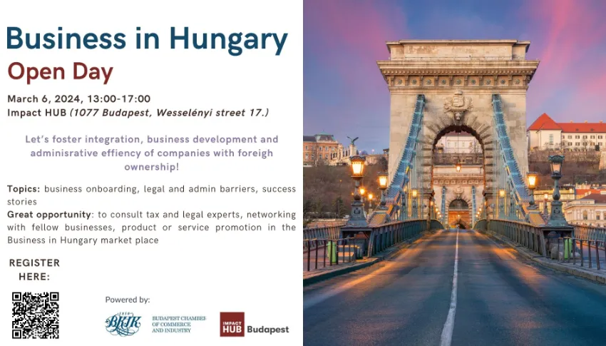 Business in Hungary Open Day