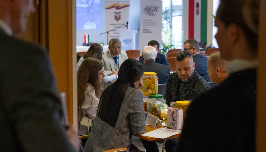 Ecuadori élelmiszeripari delegációt fogadott a BKIK