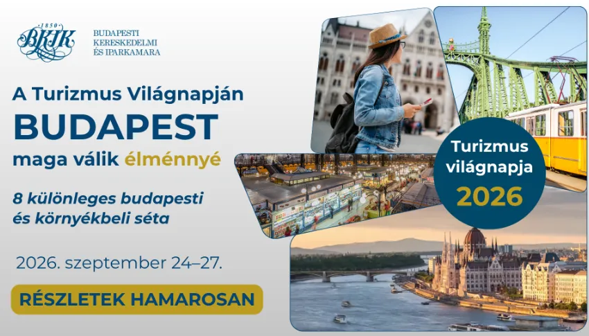 Ismét Turizmus Világnapja, ismét BKIK programok - Hamarosan!