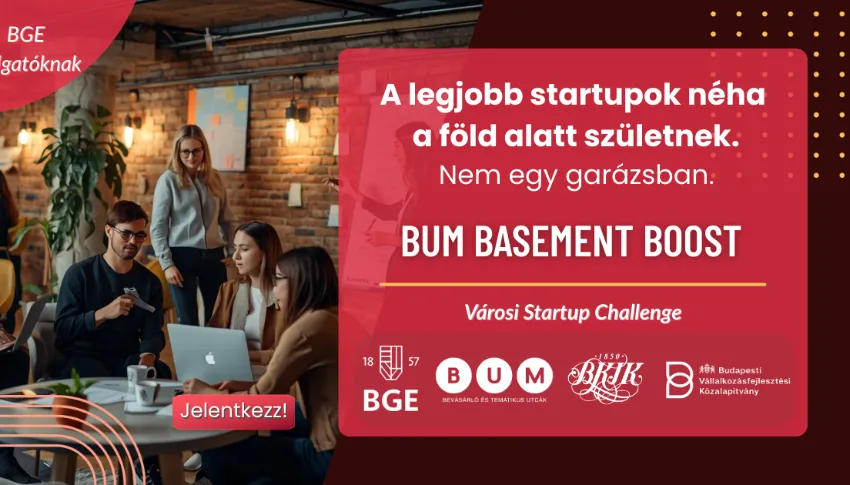 Startup a pincéből – új hallgatói pályázat indult Budapesten