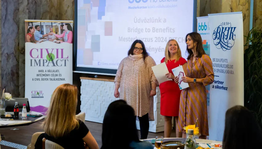 Bridge to Benefits Mesterkurzus: sikeres mentorprogram, egyre több fenntartható kkv