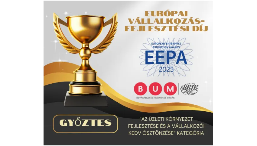 A vállalkozások szolgálatában: európai döntőbe jutott a BUM programja