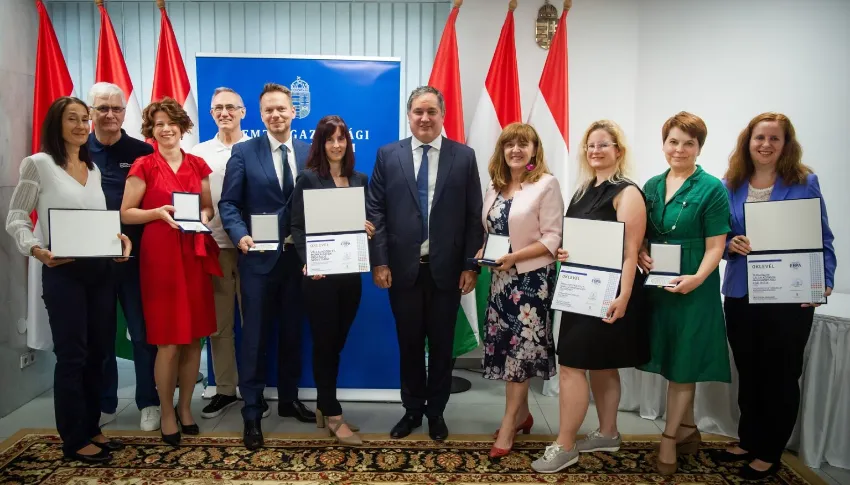 Átadták az Európai vállalkozásfejlesztési díj nemzeti elismeréseit