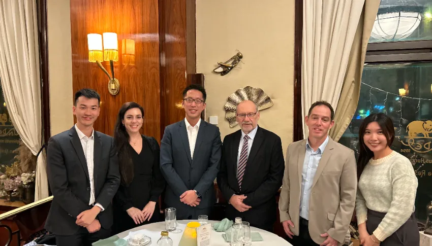 Hongkong–Budapest üzleti vacsora BKIK vezetők részvételével 