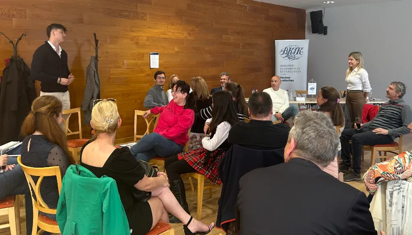 Teltházas vállalkozói fórum a BKIK szervezésében a Z generáció megszólításáról