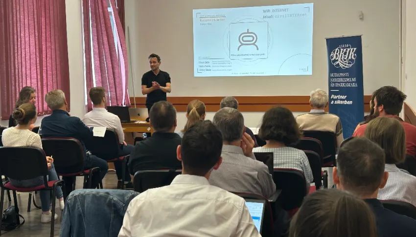 Ingyenes mesterséges intelligencia gyakorlati workshopot szervezett a BKIK XIII. Kerületi Tagcsoportja