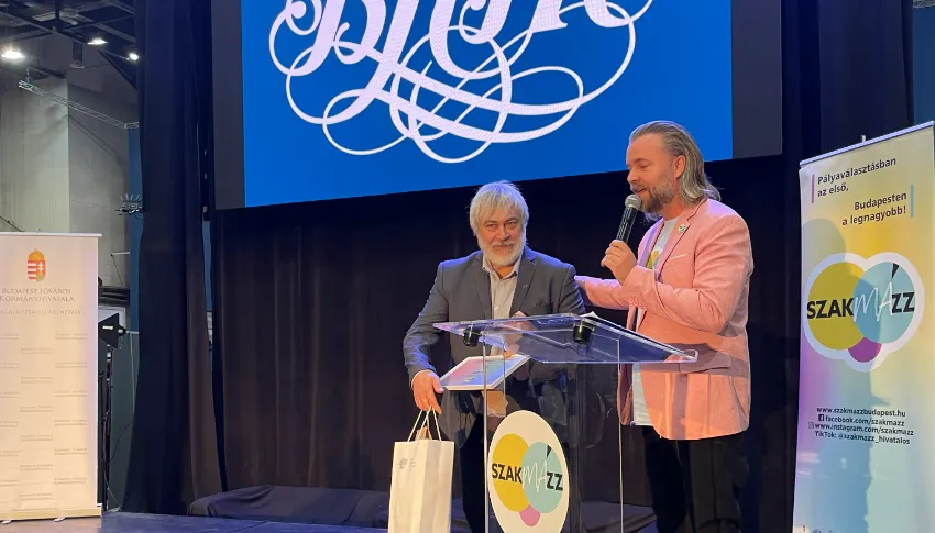Quitt László-emlékdíjjal ismerte el a BKIK és a SzakMÁzz Egyesület Zsigó Zsolt pedagógust