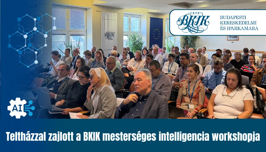 Teltházzal zajlott a BKIK mesterséges intelligencia workshopja