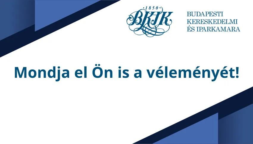 A BKIK az első kerületi vállalkozások véleményét kérdezi!