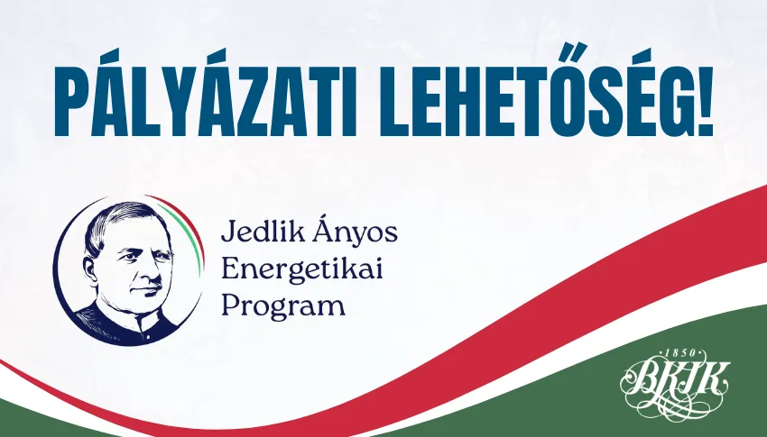  Megújuló alapú energiatermelés és energiatárolás című Felhívás.