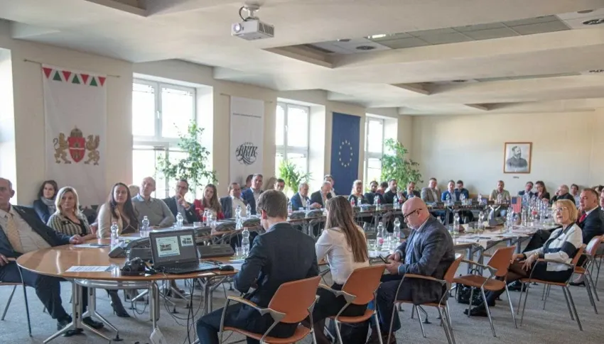 An American-Hungarian Business Forum held in our headquarters 