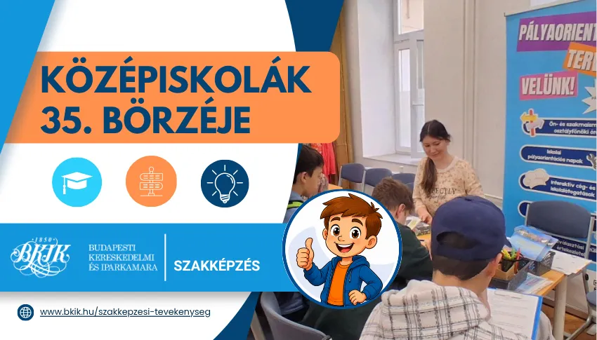 Háromnapos továbbtanulási börzén segítette a diákokat Újpesten a BKIK pályaorientációs standja