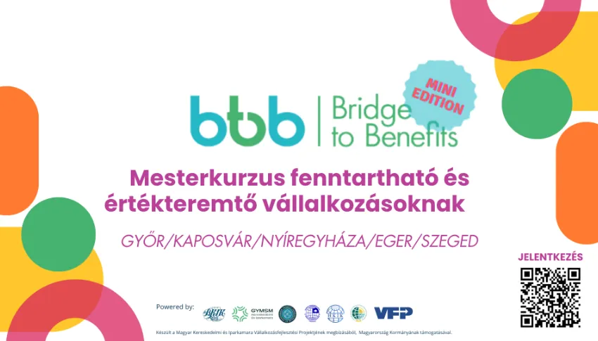 Mesterkurzus fenntartható és értékteremtő vállalkozásoknak 