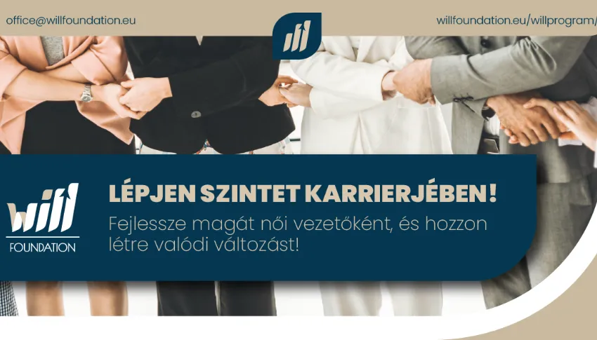 Vezetői fejlődés női vállalkozóknak és KKV-vezetőknek