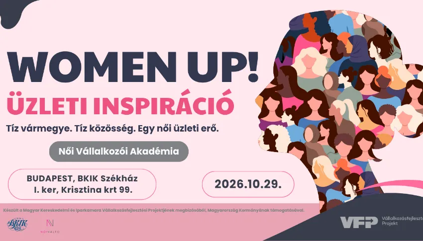 WomenUp – Női Vállalkozói Akadémia 